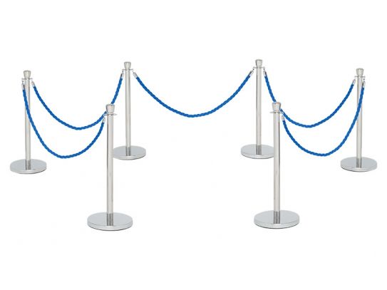 Rope and Post Barrier