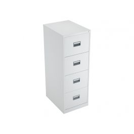 White shop filing drawers
