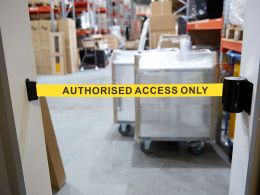 Authorised Access Belt Barrier