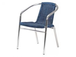 Chair with Arms (Blue)