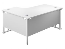 Small curved deals corner desk