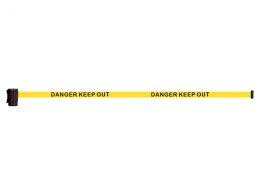 Danger Keep Out Retractable Barrier