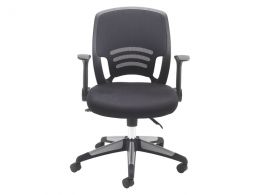 Mesh Office Chair With Folding Arms