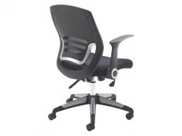 Mesh Office Chair With Folding Arms