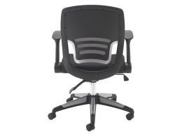 Mesh Office Chair With Folding Arms