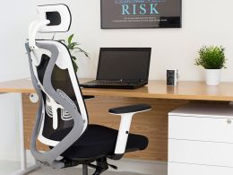 Mesh Office Chair With Headrest