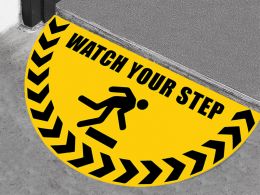 Watch Your Step Floor Graphic Marker