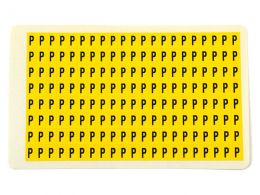 Yellow Self Adhesive Numbers & Letters