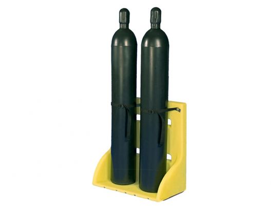 2 Cylinder Gas Bottle Stand