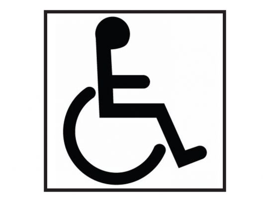 Disabled Washroom Sign