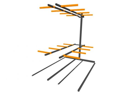 Double Vertical Storage Racking