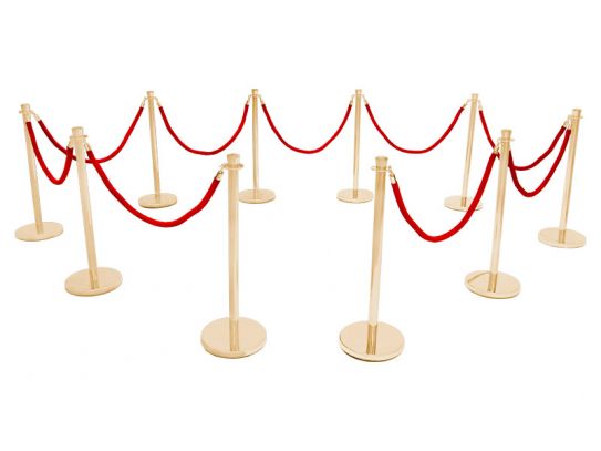 Event Rope Barrier