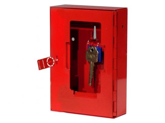 Glass Emergency Key Box with Seal and Hammer