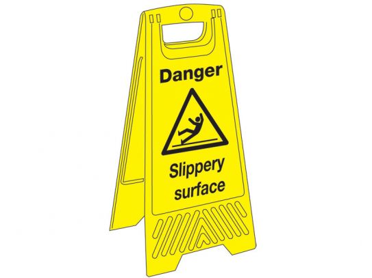 Janitorial Plastic Floor Signs