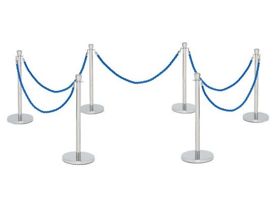 Rope and Post Barrier