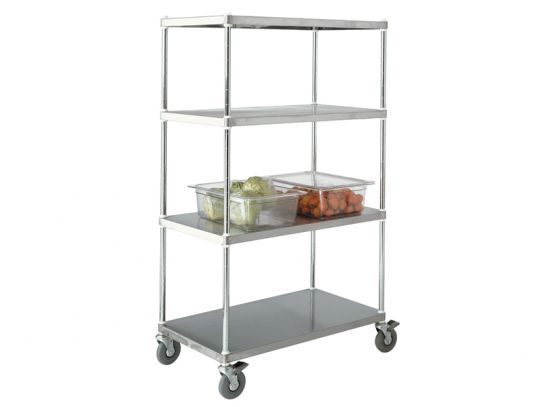 Stainless Steel Kitchen Solid Shelving