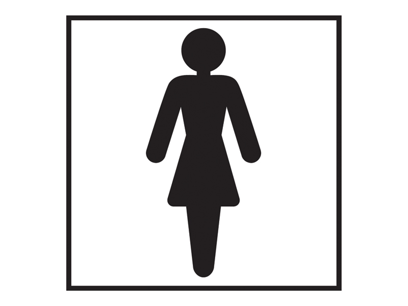 Male Washroom Sign