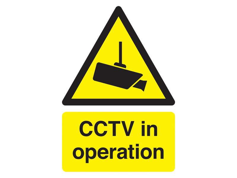 CCTV Signs (Polypropylene)