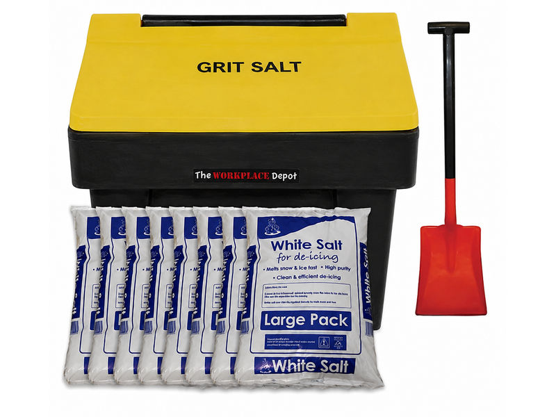 200 Litre Grit Bin with Grit Salt