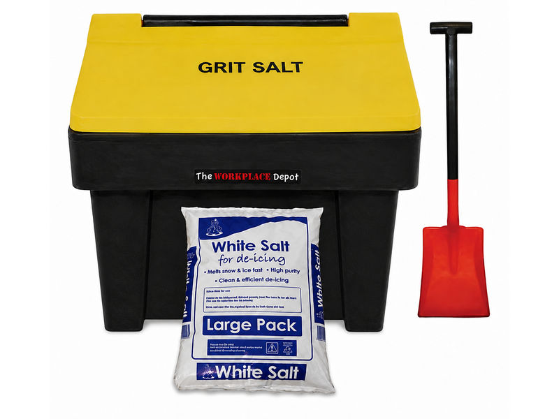 Grit Bin with 25kg Salt