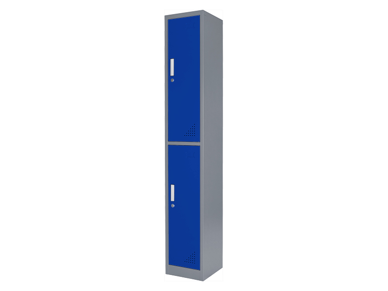 Work Lockers (2 Door, Blue)