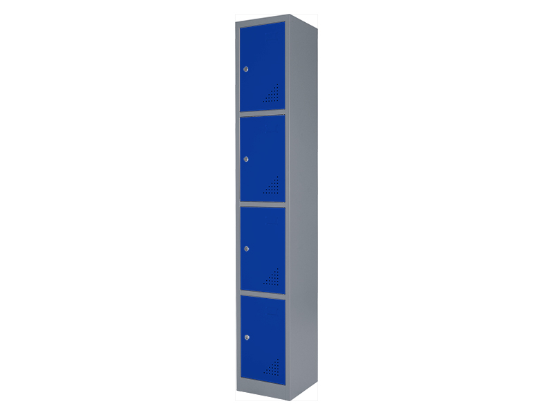 Valuables Lockers (4 Door, Blue)