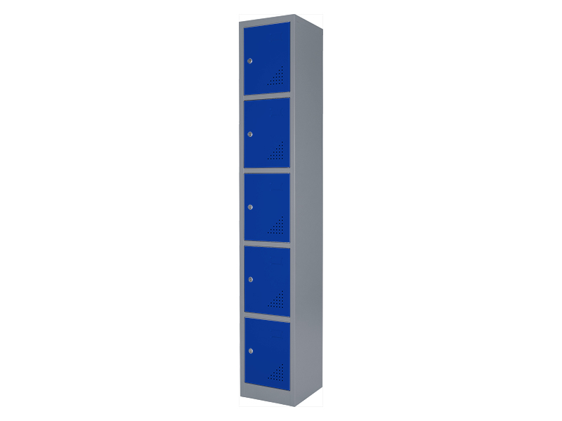 Handbag Lockers (5 Door, Blue)