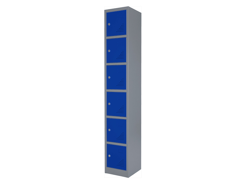 Staff Room Lockers (6 Door, Blue)