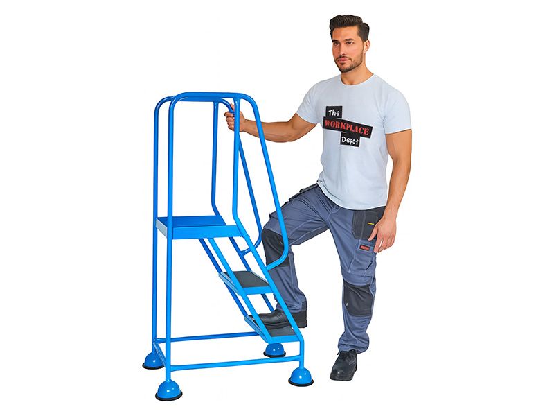 Portable Steps (835mm 3 Tread, Flat Packed)