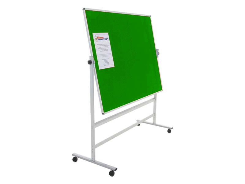 Mobile Noticeboard (900H x 1200W, Green)