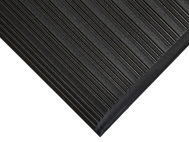 Anti Fatigue Floor Matting (0.6m x Per Linear Metre, Black)