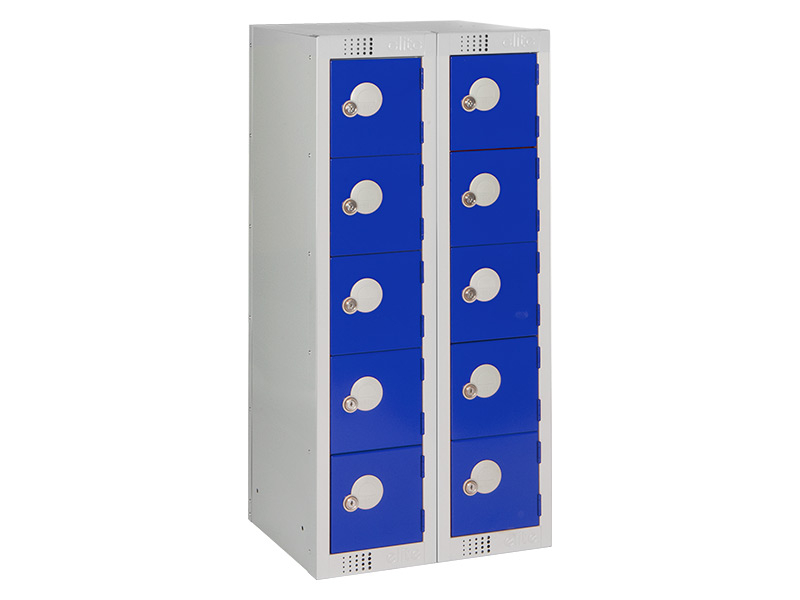 10 Door Lockers (Blue)