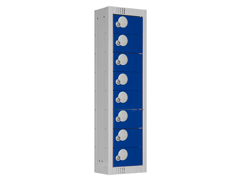 8 Compartment Lockers (Blue)