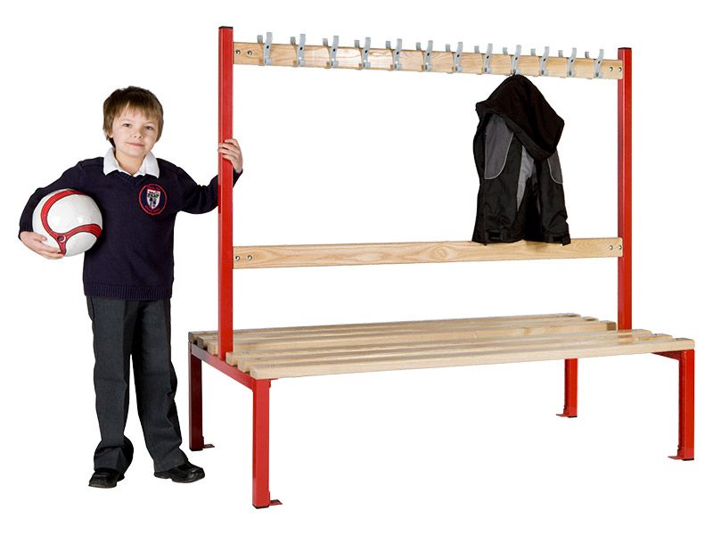 School Changing Room Benches (1200, Blue, None)