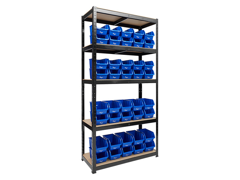 Bin Shelving (Blue)