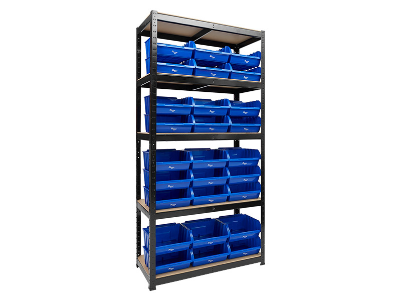 Storage Bin Shelves (Blue)