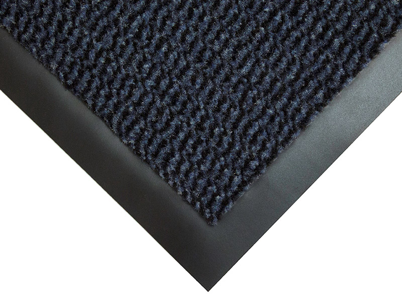 Commercial Entrance Mats (0.6m x 0.9m, Black / Blue)