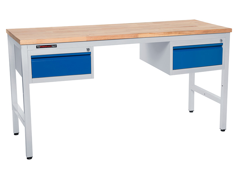 1600mm Workbench with 2 x 1 Drawer