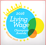 Living Wage Champion Awards 2016 Winner