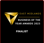 EAST MIDLANDS BUSINESS AWARDS 2025 - FINALIST