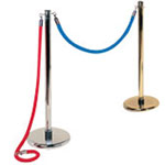 Prestige post and rope barriers