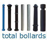 Parking bollards and removeable posts