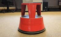 Kickalong shop step stool