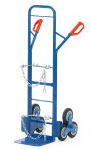 Gas cylinder stair climber trolley