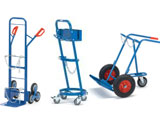 Steel bottle trolleys