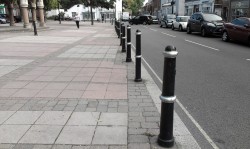 Bollards in Bingham