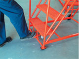 Warehouse mobile safety steps