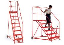 mobile safety step and access platform