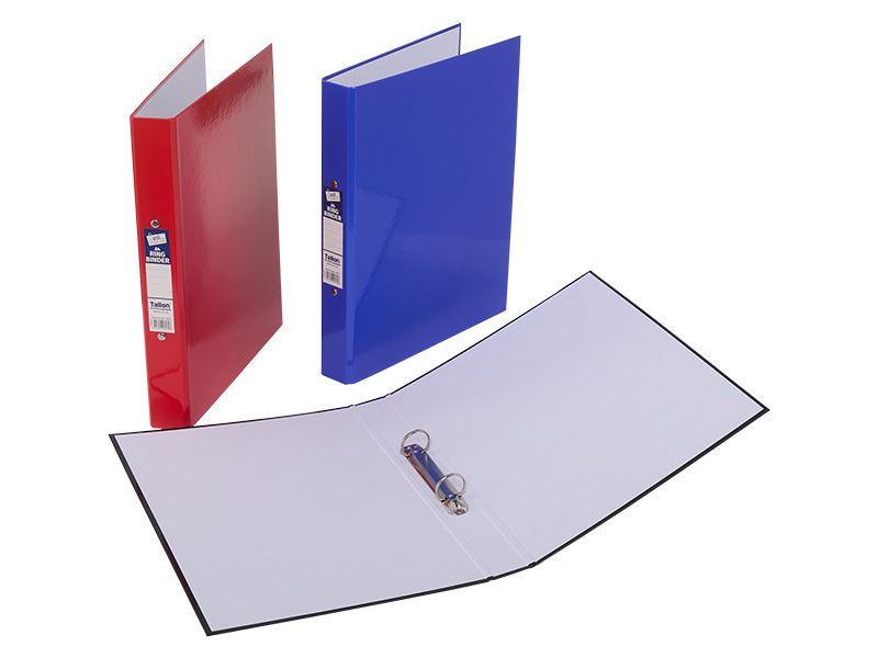 Ring binders and folder for office filing