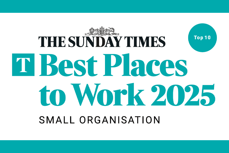 Proud to Be a Top 10 Sunday Times Best Place to Work 2025